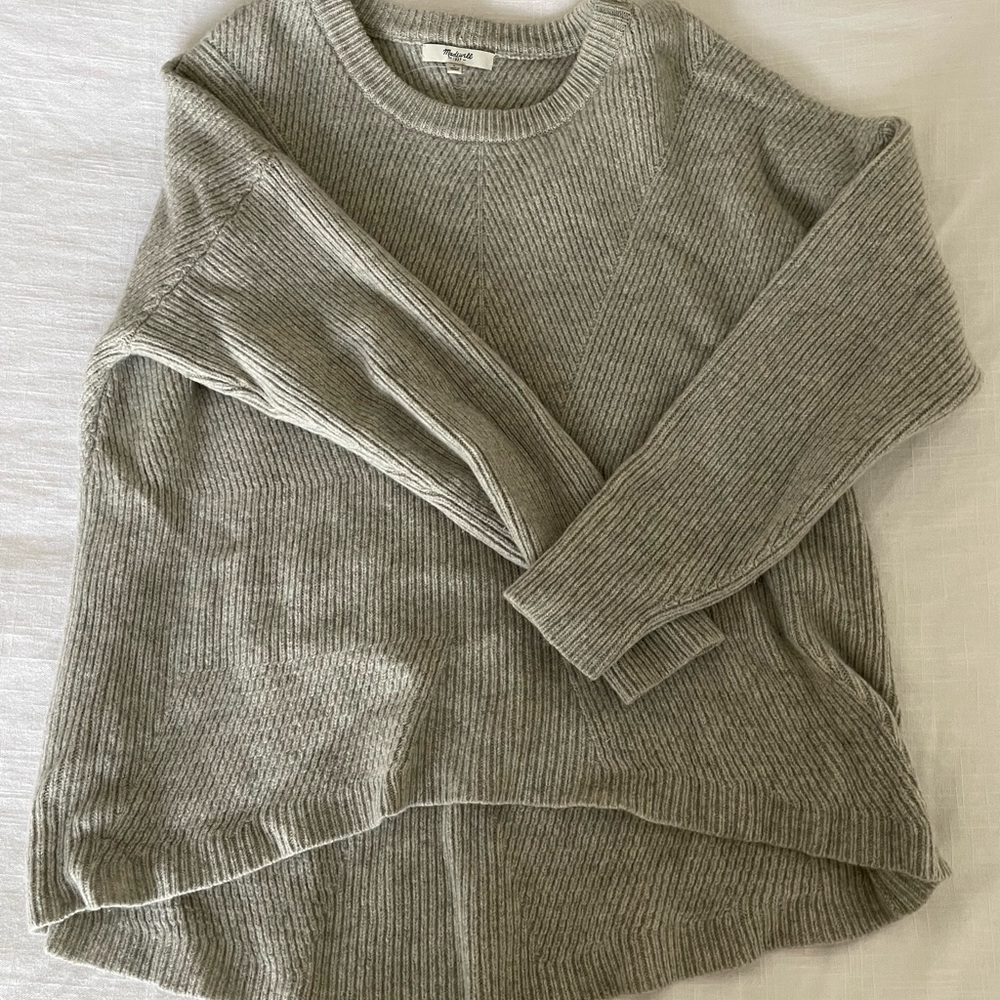 Madewell Waterfall Sweater
